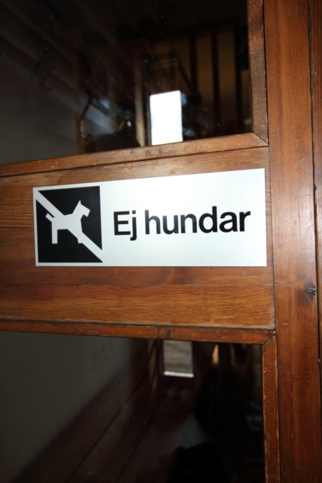 Dedicated areas will be set aside for walkers accompanied by dogs