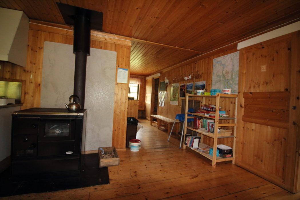 Viterskalsstugan, the last stop before the trail’s end in Hemavan