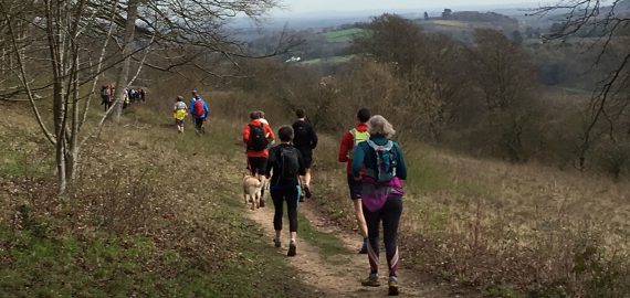 Extensive views over the Surrey Hills AONB (photo credit: Rob Close)