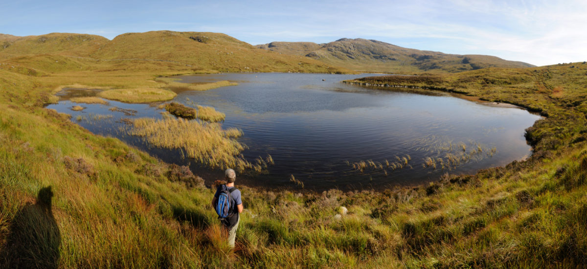 Murder Hole of Loch Neldricken, looking across to Craignaw03