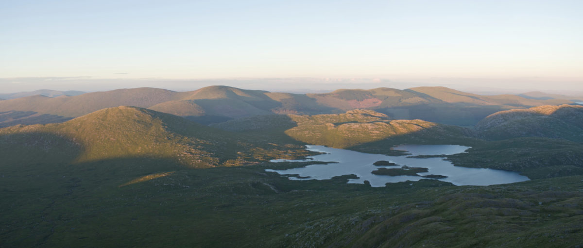 Galloway Hills and Loch Enoch seen from Merrick 11