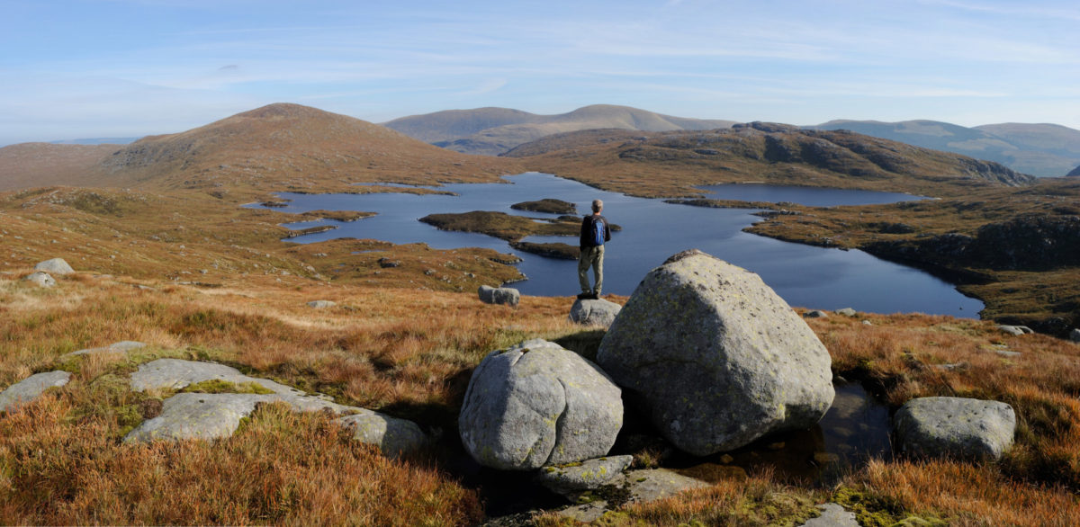 Loch Enoch seen from Redstone Rig 13