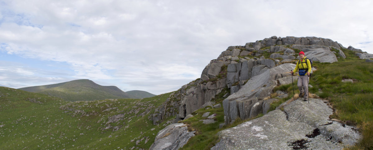 Ridge of Craignairny above Wolf Slock 15