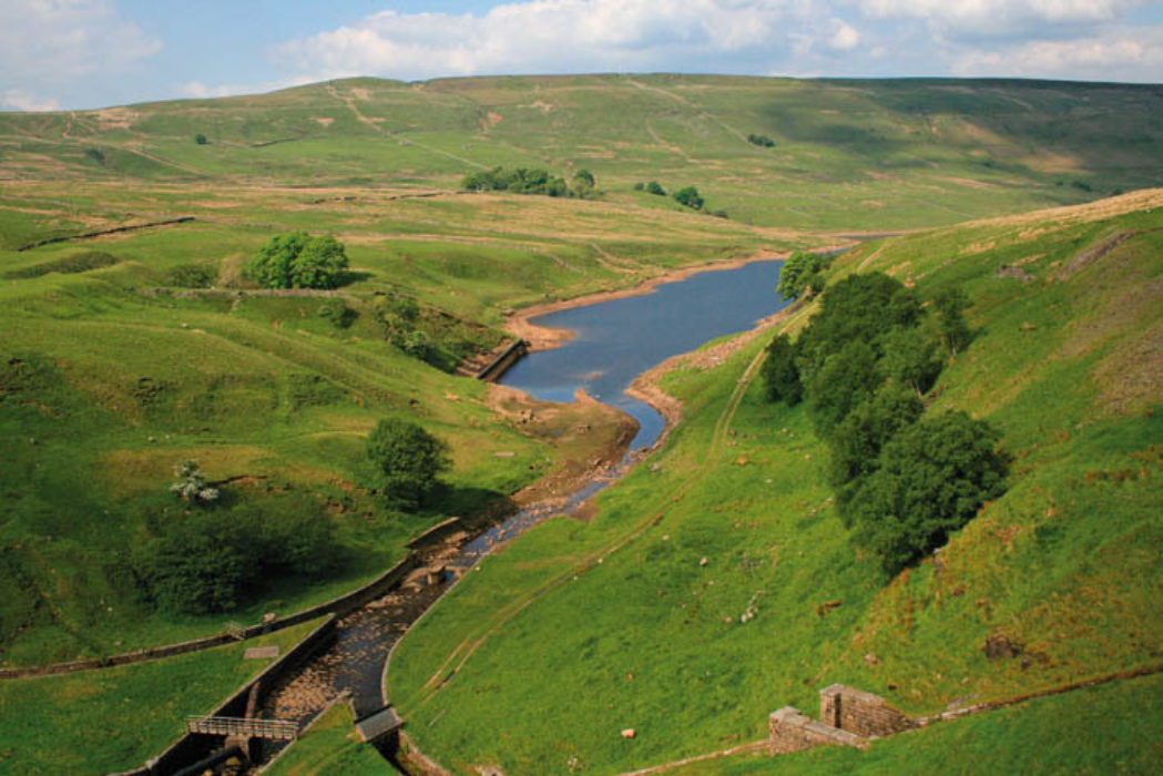 Scar House Reservoir At The Head Of Nidderdale
