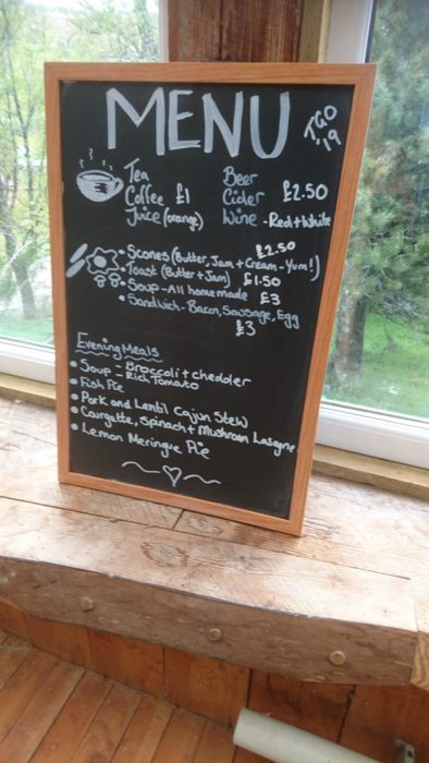 Cougie Lodge, south of Glen Affric, puts on a special menu for the Challenge every year