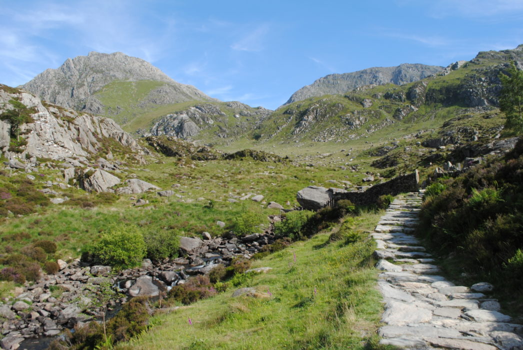 The Path Up Into Cwm Idwal From The Ogwen Valley