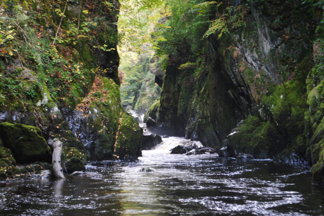 The Fairy Glen Near Betws Y Coed