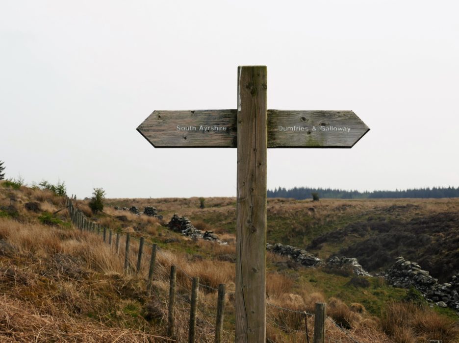 Heading north from Galloway to Ayrshire