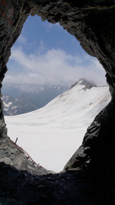 A cave with a view