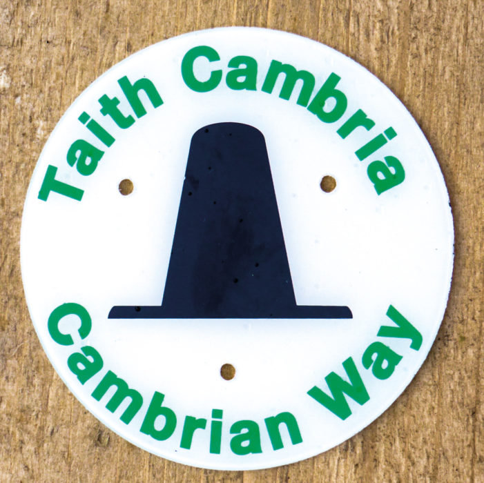 Cambrian Way waymark