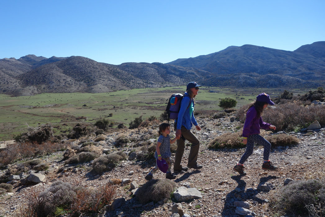 Heading Up From The Nida Plateau