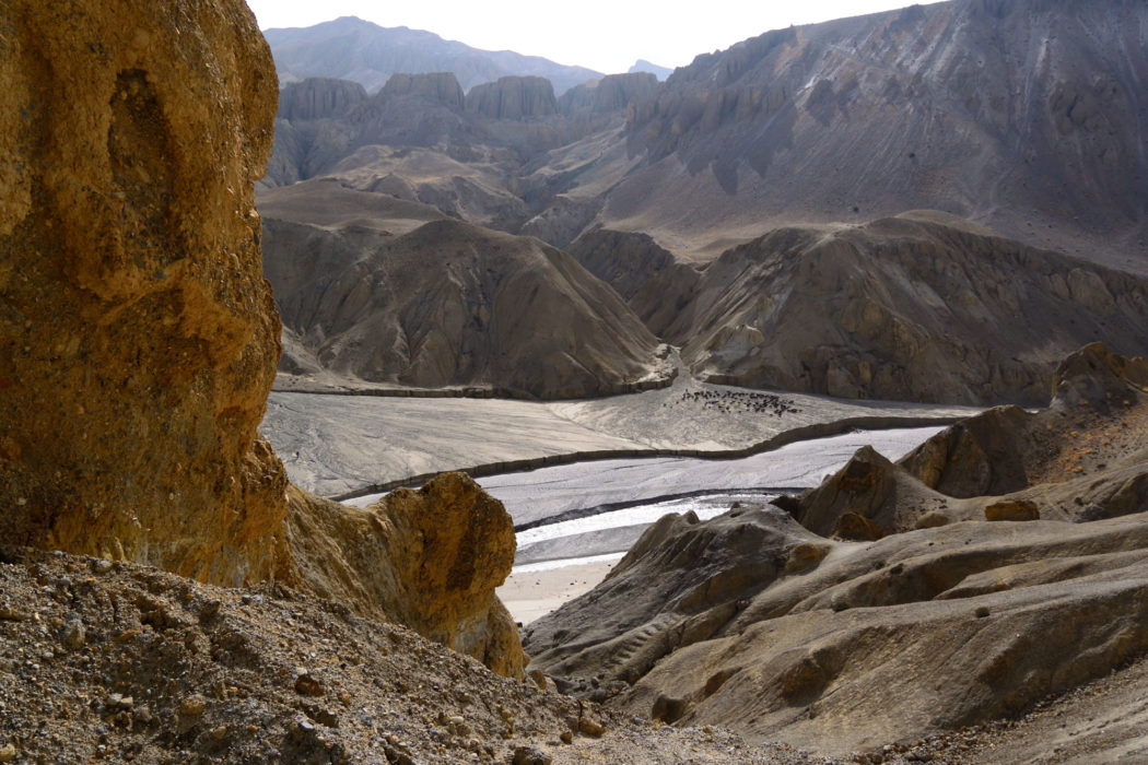 The Kali Ghandaki near Tsarang
