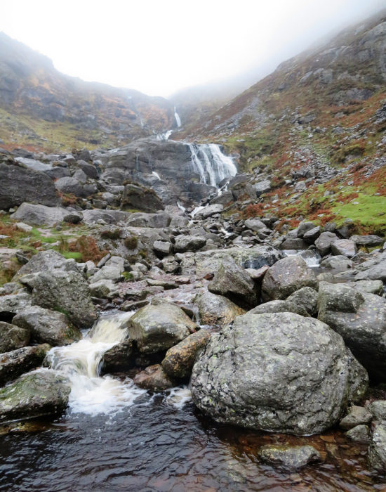 Waterfall On The Comeragh Mountains