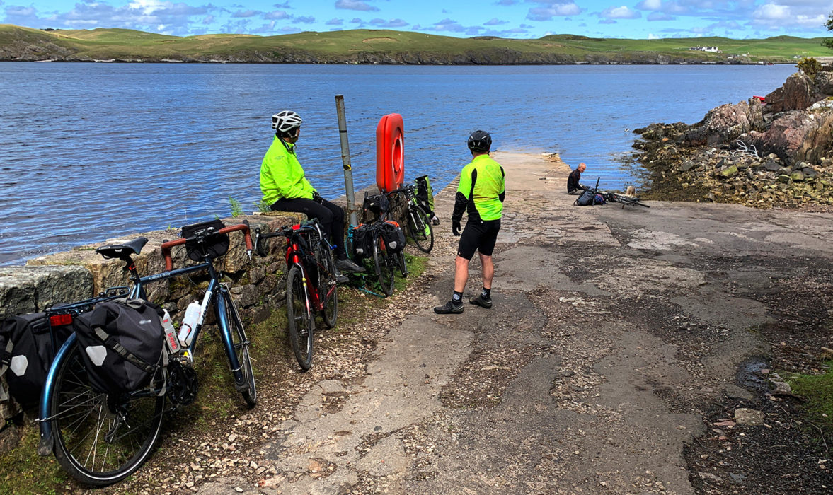 Day 3 06 Waiting for the Ferry From Cape Wrath