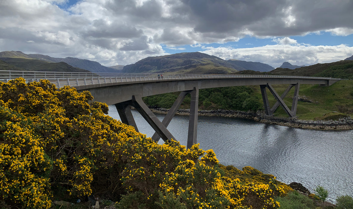Day 4 01 Crossing the Beautiful Kylescu Bridge