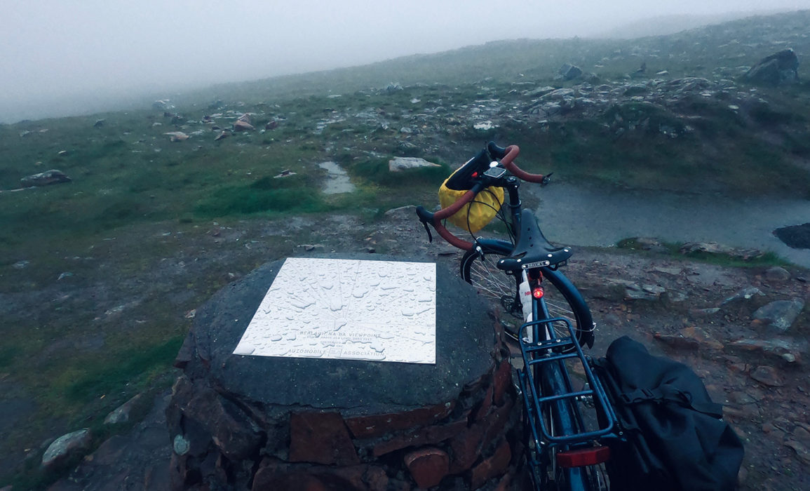 Day 7 02 Bealach na Ba Summit Plaque