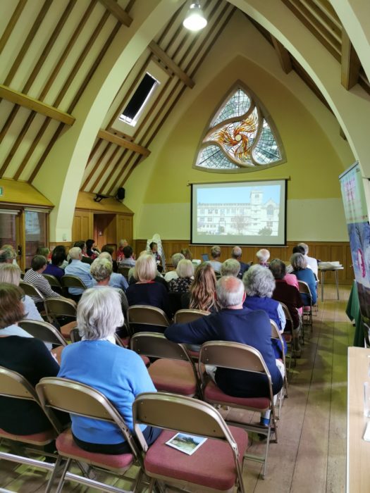 The Trinity Centre in Meol Brace was a lovely venue for a launch