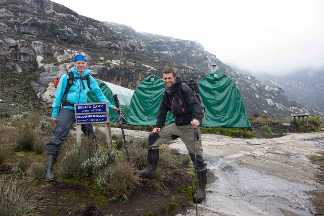 Reaching Bugata Camp