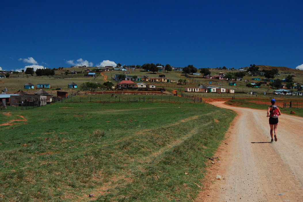 African village