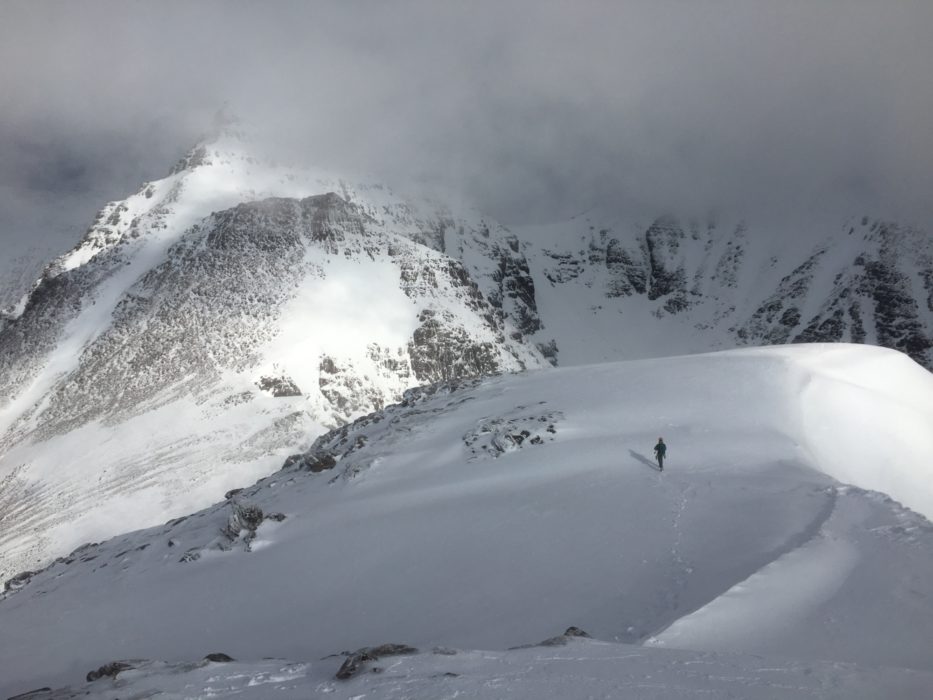 On The Traverse Of An Teallach Scotland