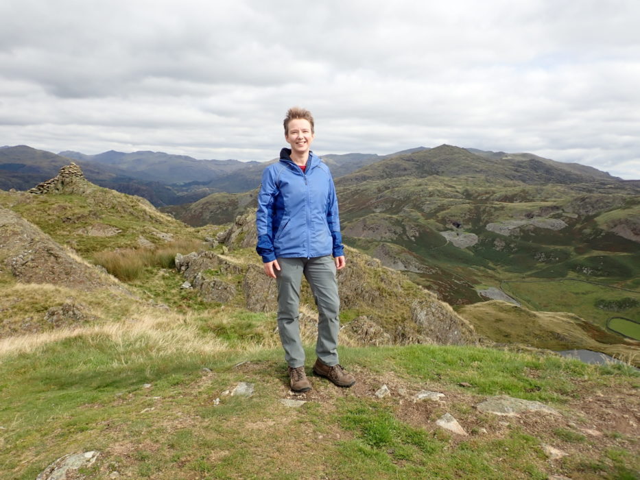 Natalie on Stickle Pike Dunnerdale