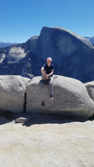 Andrea in Yosemite