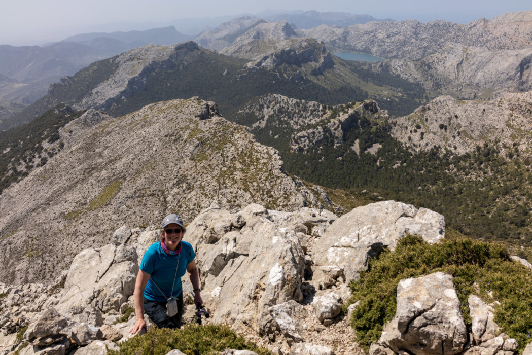 Lesley in Mallorca