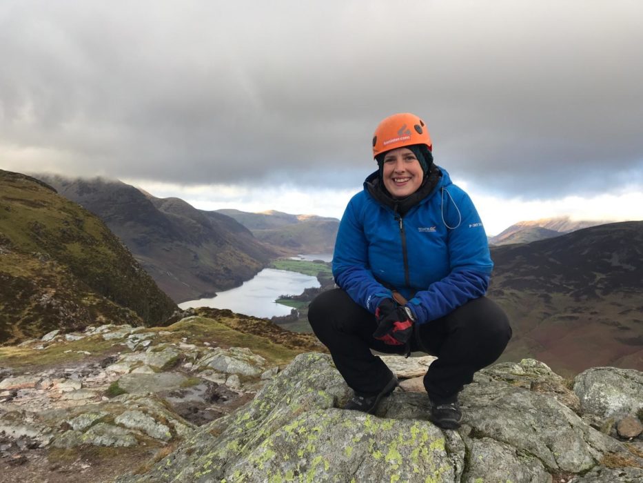 Perching above Buttermere
