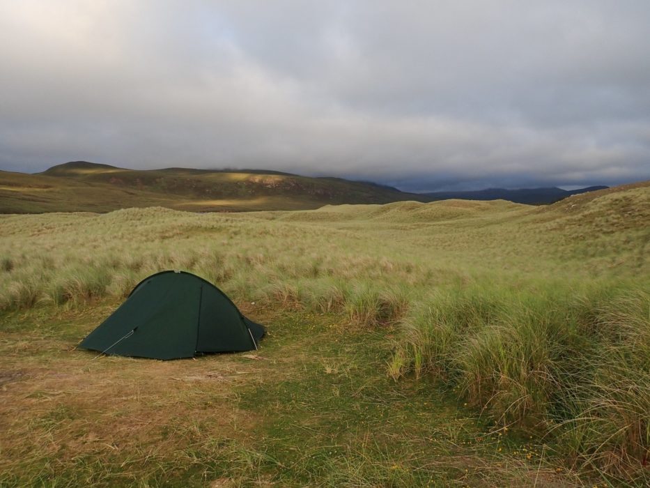Wild Camping At Sandwood Bay