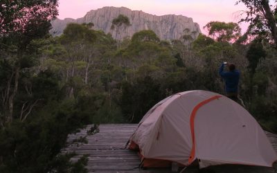22 Camping platform near Kia Ora Hut