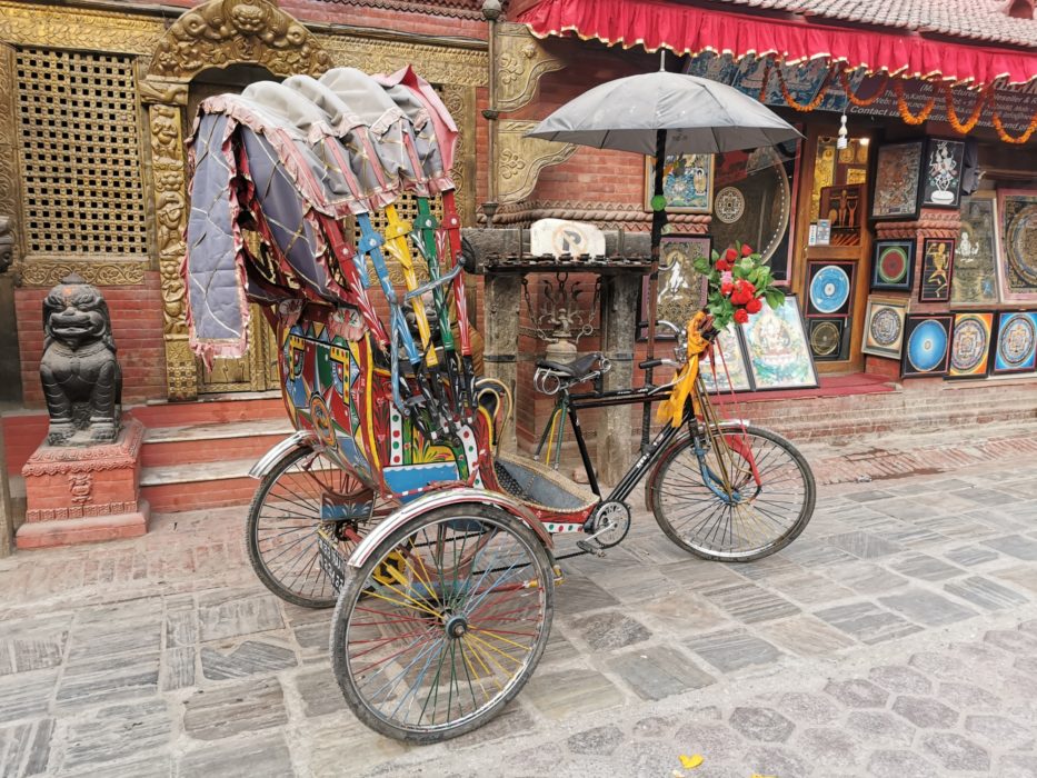 A pretty tuk tuk