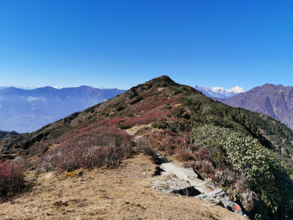 On the way to Pikey Peak basecamp