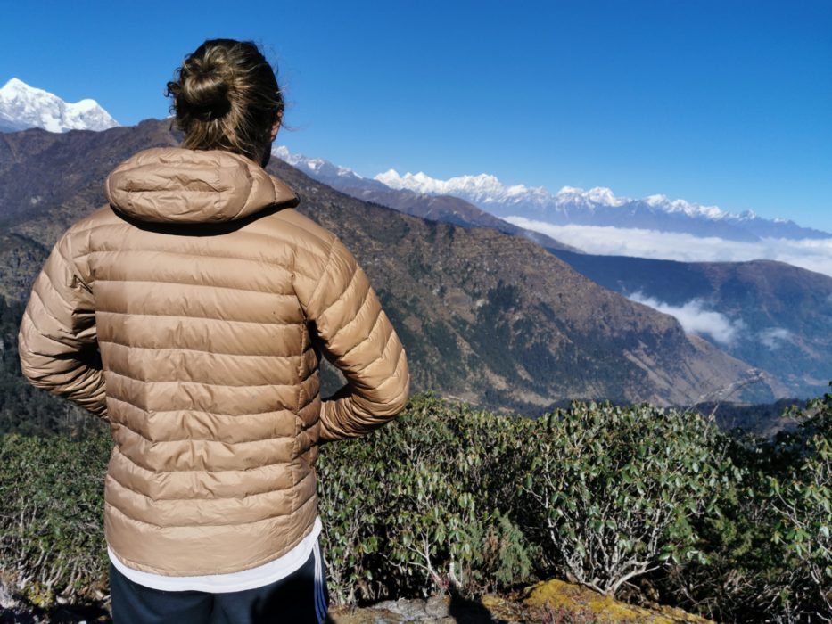 Sam enjoying the view and looking like an Instagram model