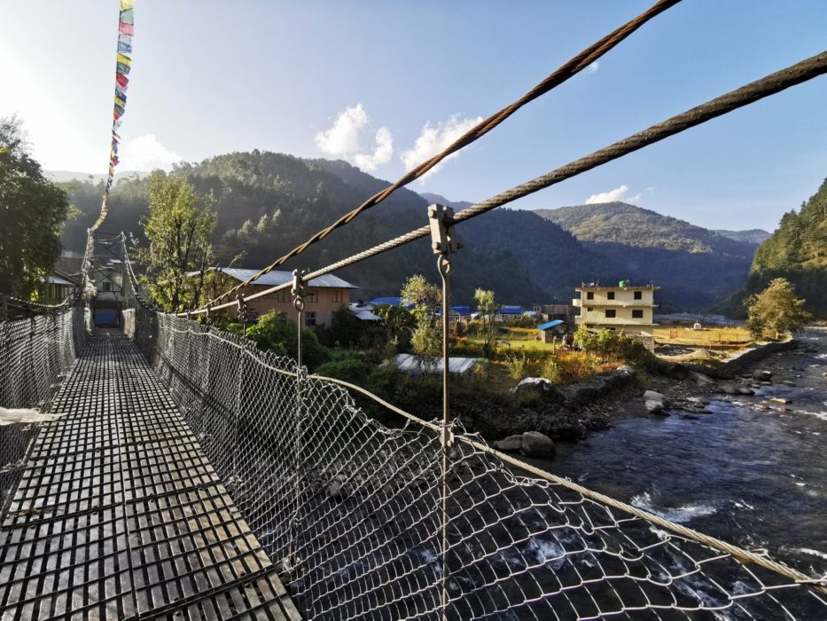 The bridge in Shivalaya