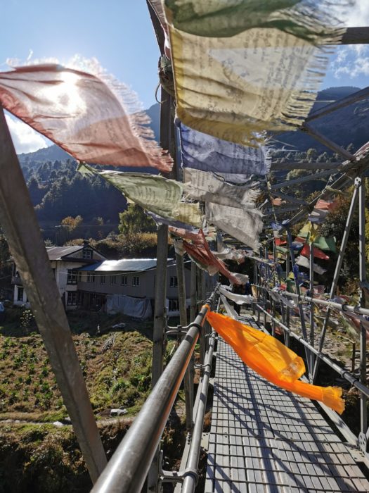 The prayer flags are just so pretty