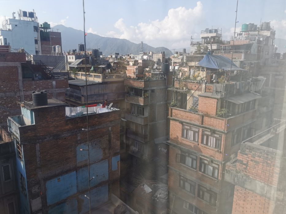 The view from my - glazed - window