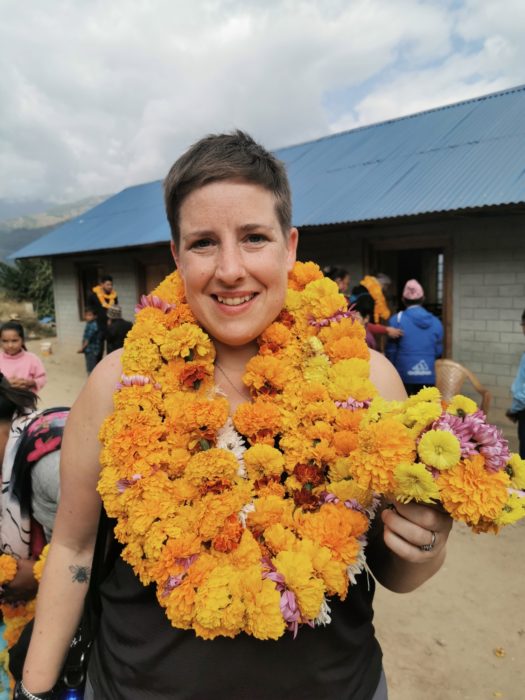 How many marigolds? Feeling like a princess.