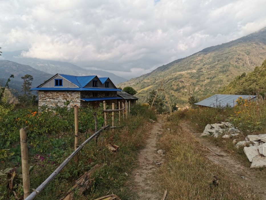 On the way to the school in Rawa Dolu