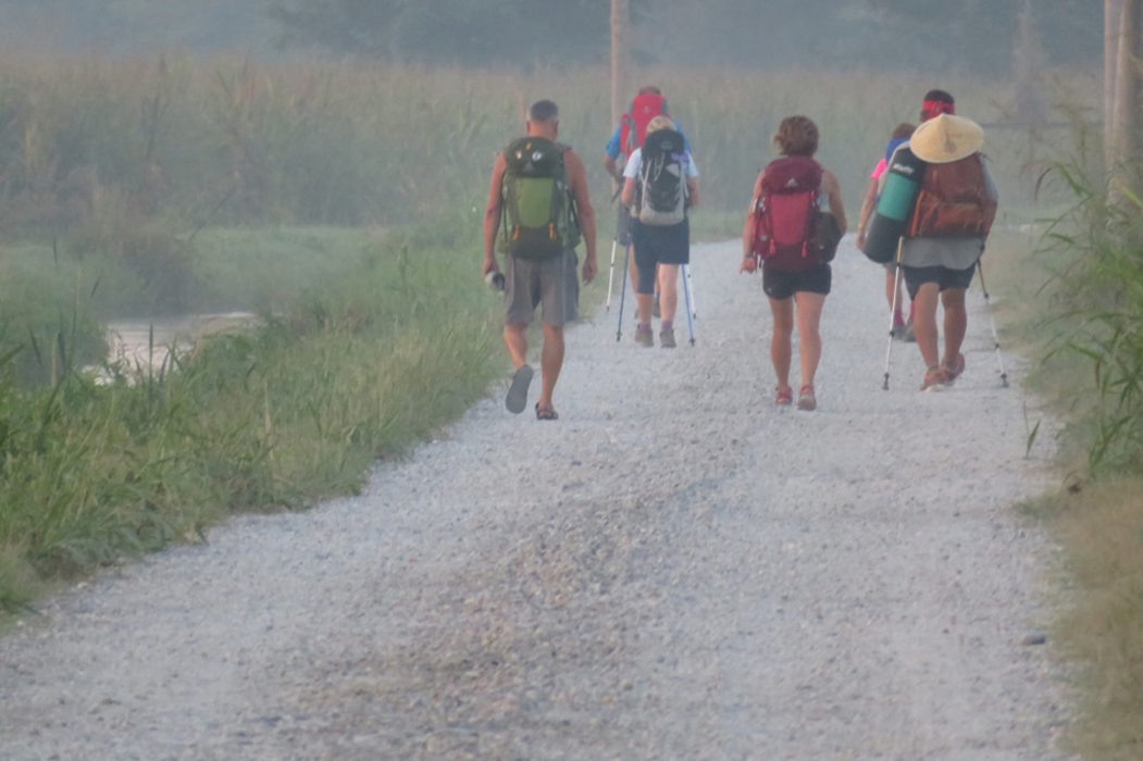 7 Pilgrims head to the Po and the Ferryman 210818