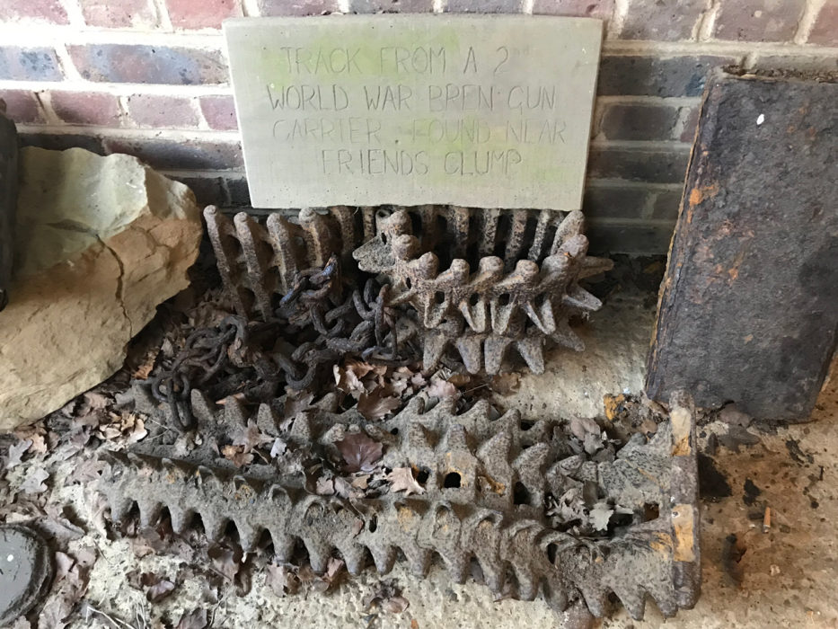 WWII memorabilia Ashdown Forest