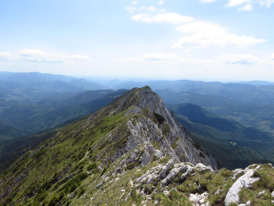 The southern ridge