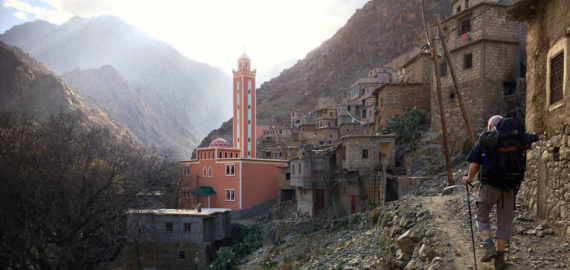 Berber village on route to Timichi TH