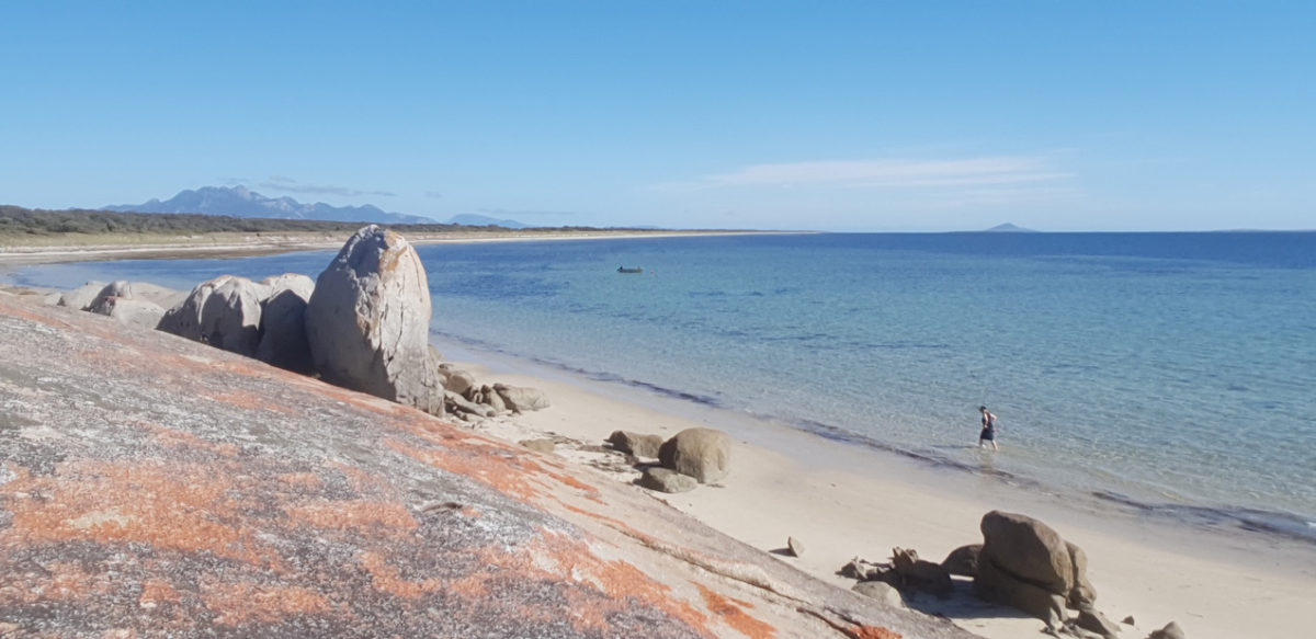 Blue Rocks Flinders Island