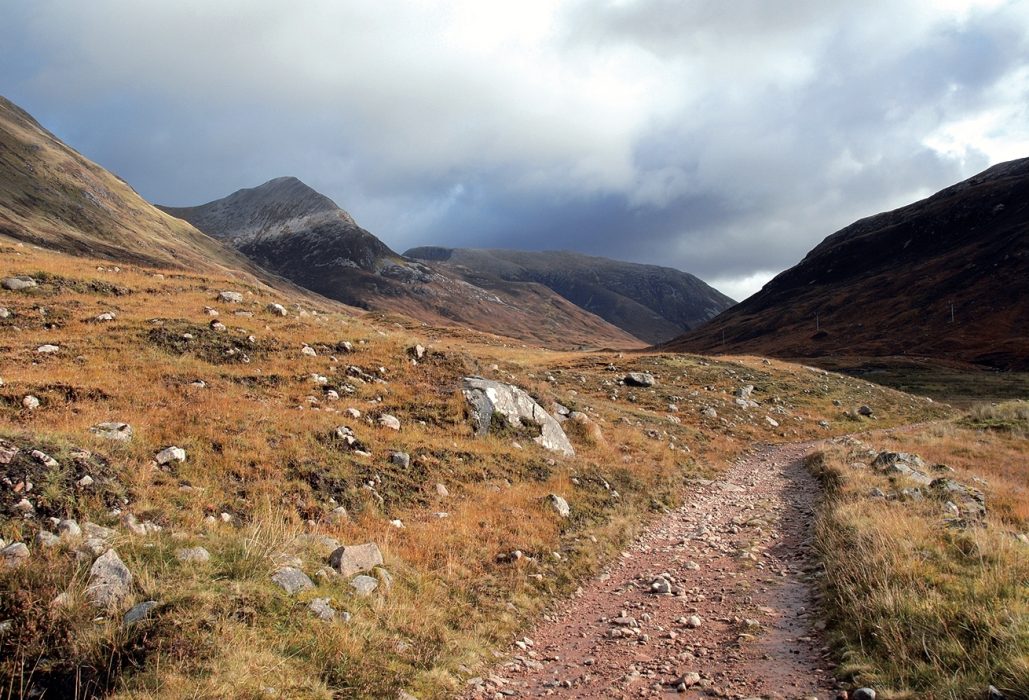Lairig More. From Terry's guidebook to the West Highland Way