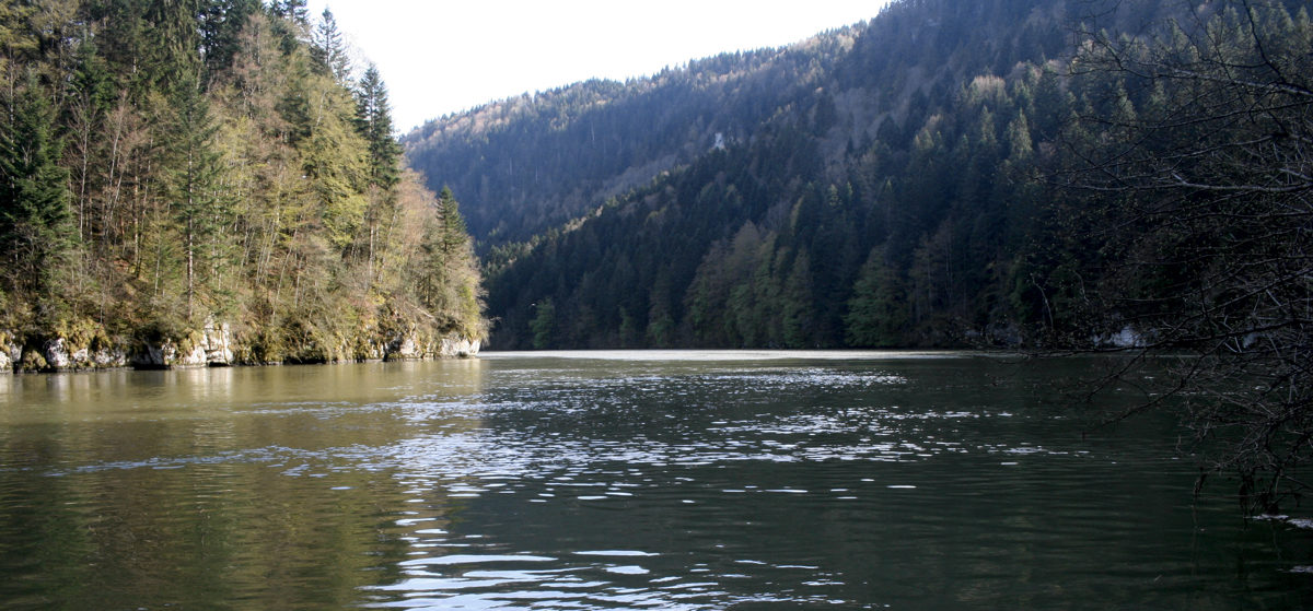 The Doubs Gorge Jura Gr5