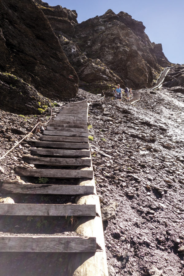Descending The West Side Of The Serfinenfurke