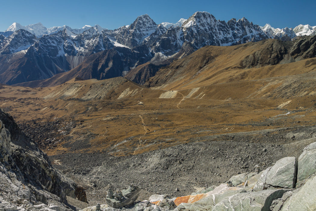 View Westwards From Cho La 5368M