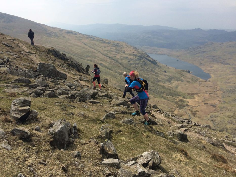 On The Coniston Fells Lake District