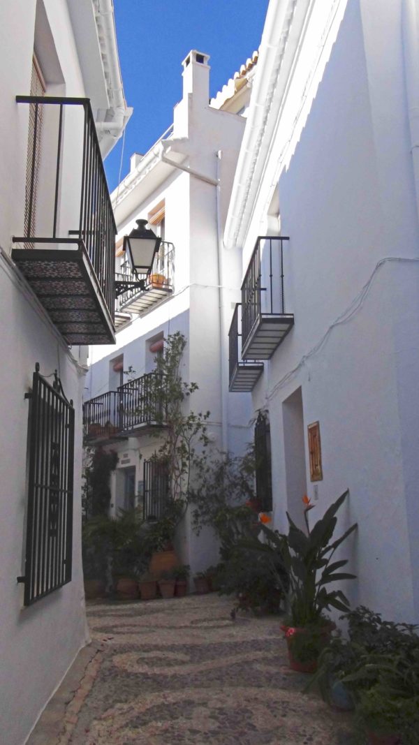 The Narrow Streets Of Frigiliana