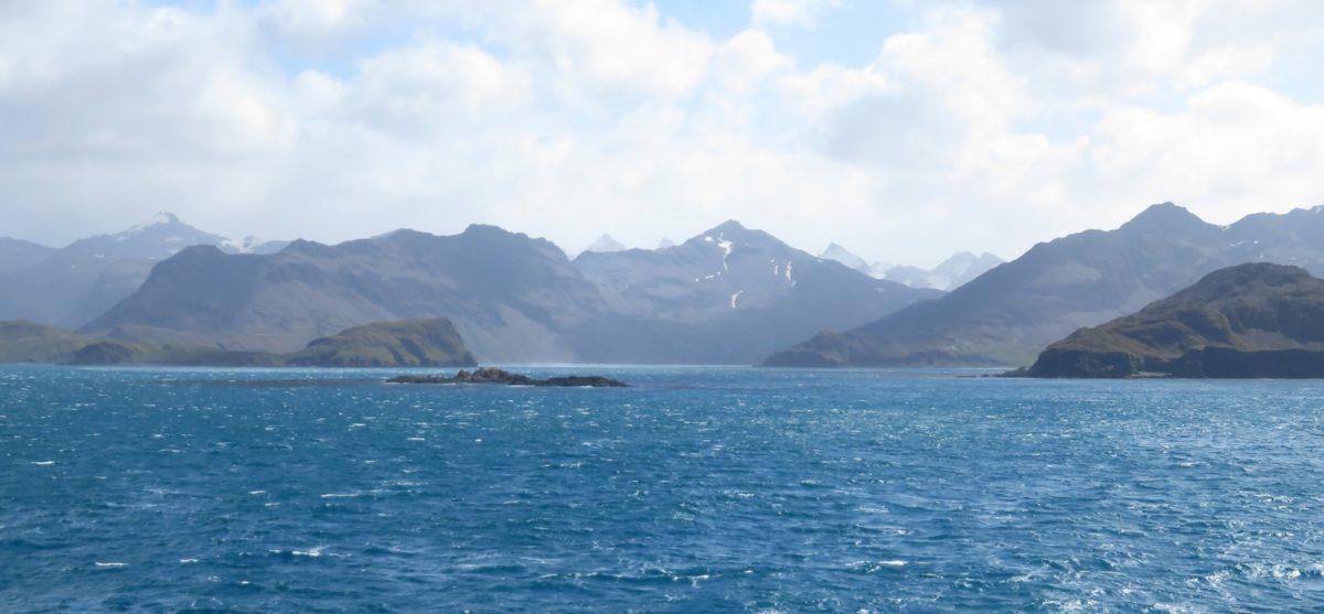Mountains Of South Georgia Seen From The Atlantic